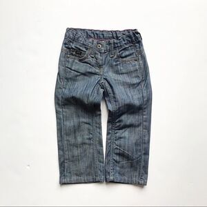 MEXX dark blue straight leg jeans EUC 3T